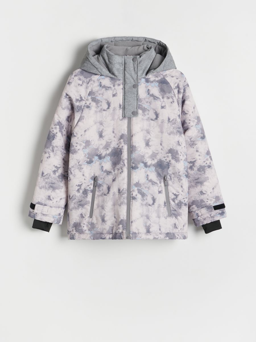 Warm hooded jacket - multicolor - RESERVED - 3