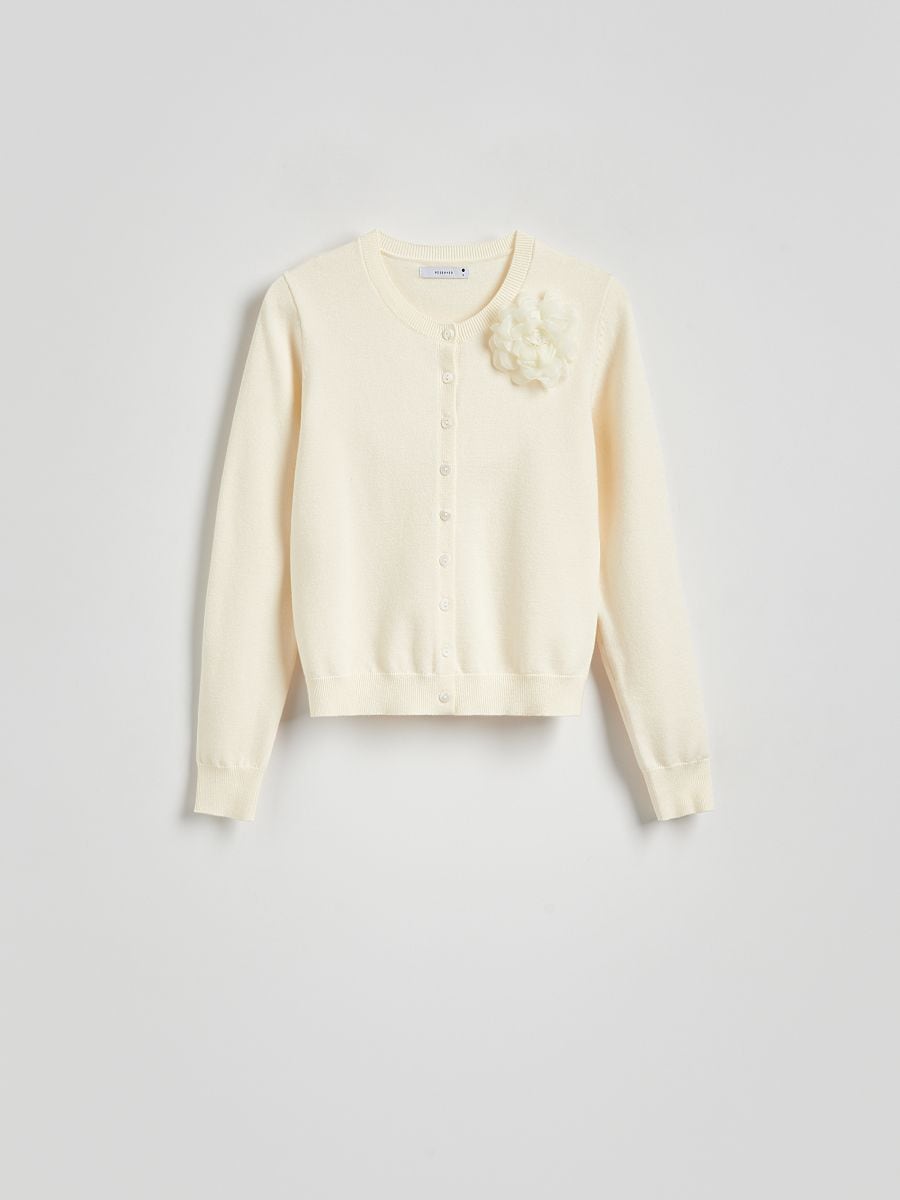 LADIES` SWEATER - nude - RESERVED - 5