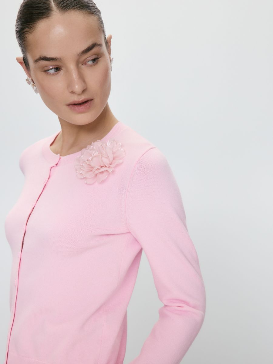 LADIES` SWEATER - roosa - RESERVED