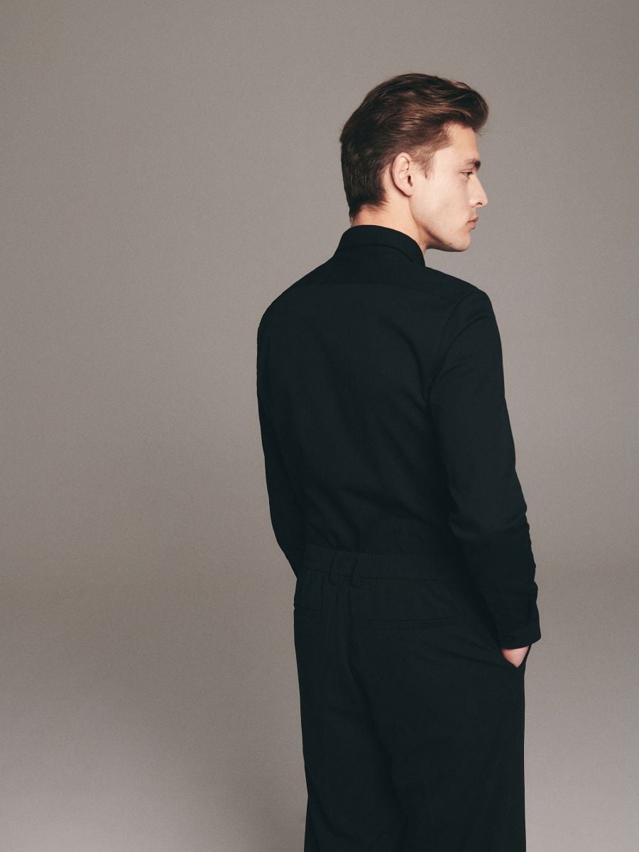 Loose pantalone - crno - RESERVED - 3