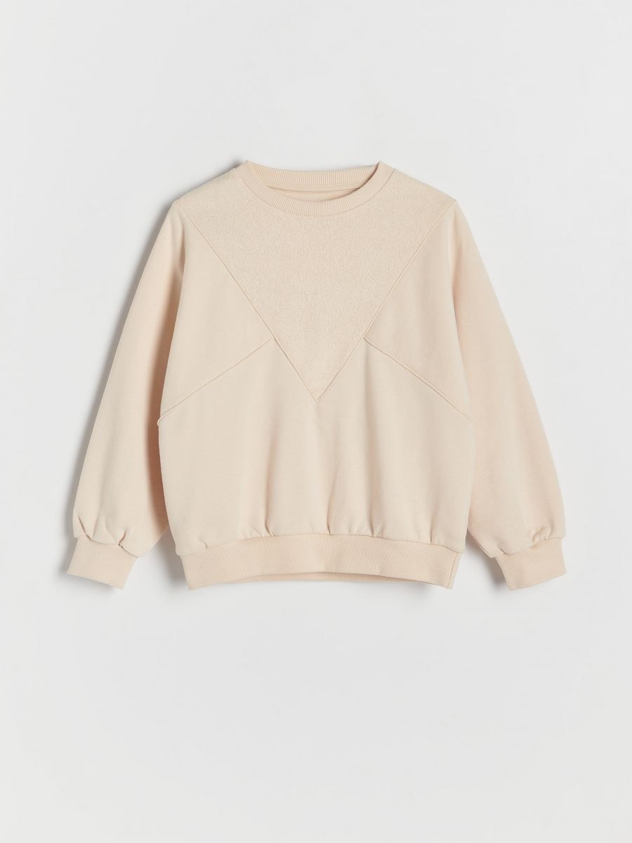 Nude color sweatshirt cheap