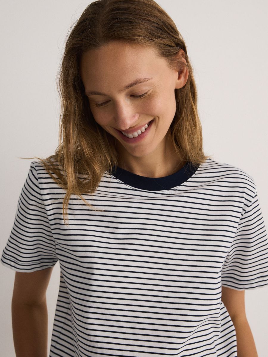 Stripe T-shirt - multicolor - RESERVED - 2