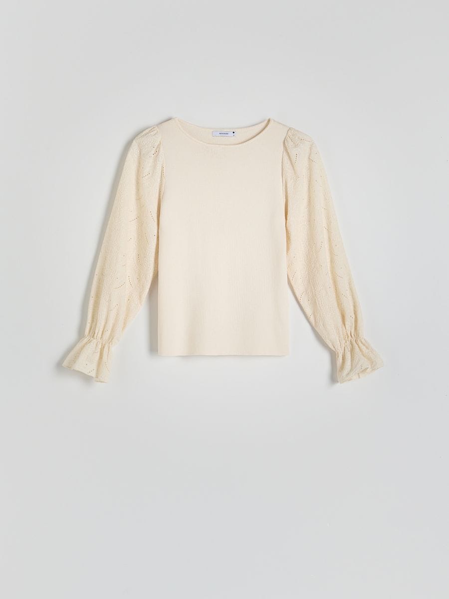 LADIES` BLOUSE - NUDE - RESERVED