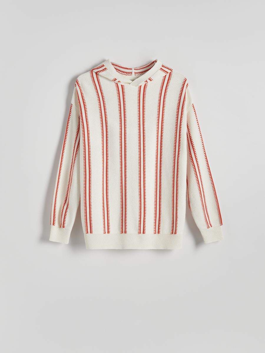 Hooded jumper - cream - RESERVED - 5