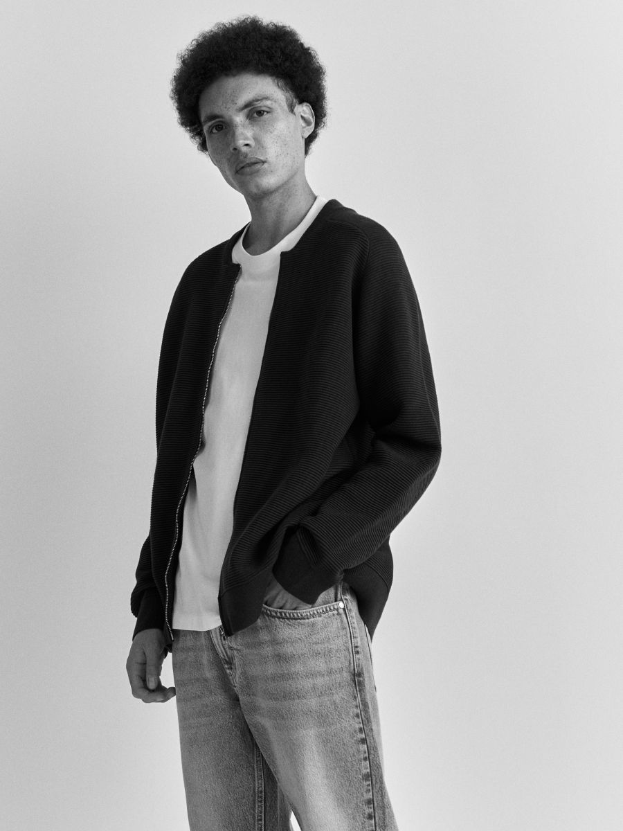 Zip up jumper - dark grey - RESERVED - 2