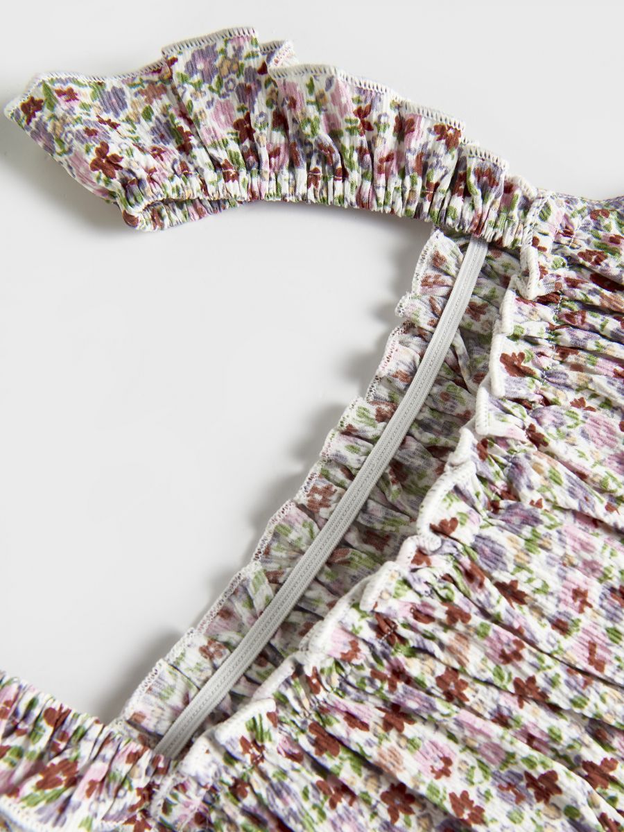 Sleeveless blouse - multicolor - RESERVED - 5