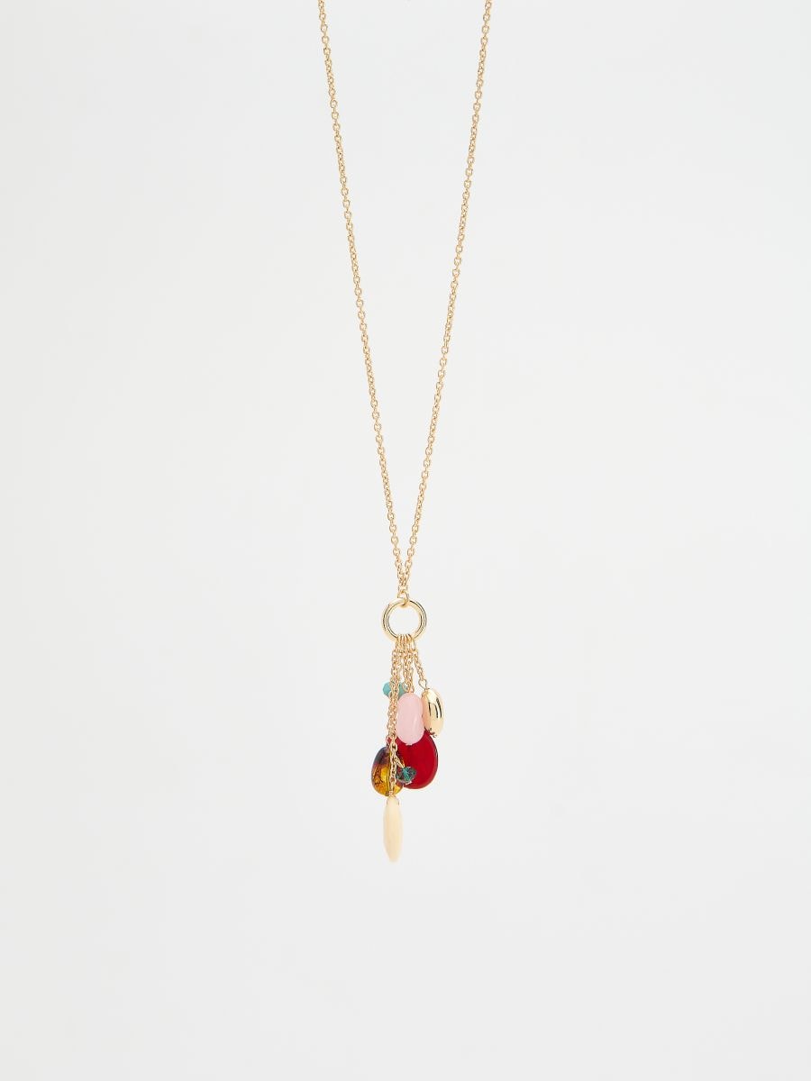 Collier avec pendentif - Multicolore - RESERVED - 2