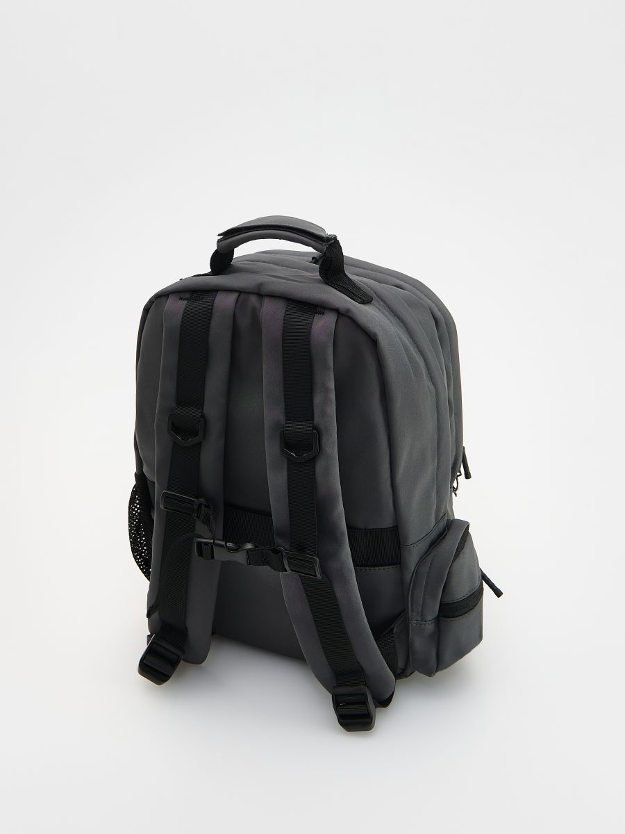 Backpack with pendant - dark grey - RESERVED - 3