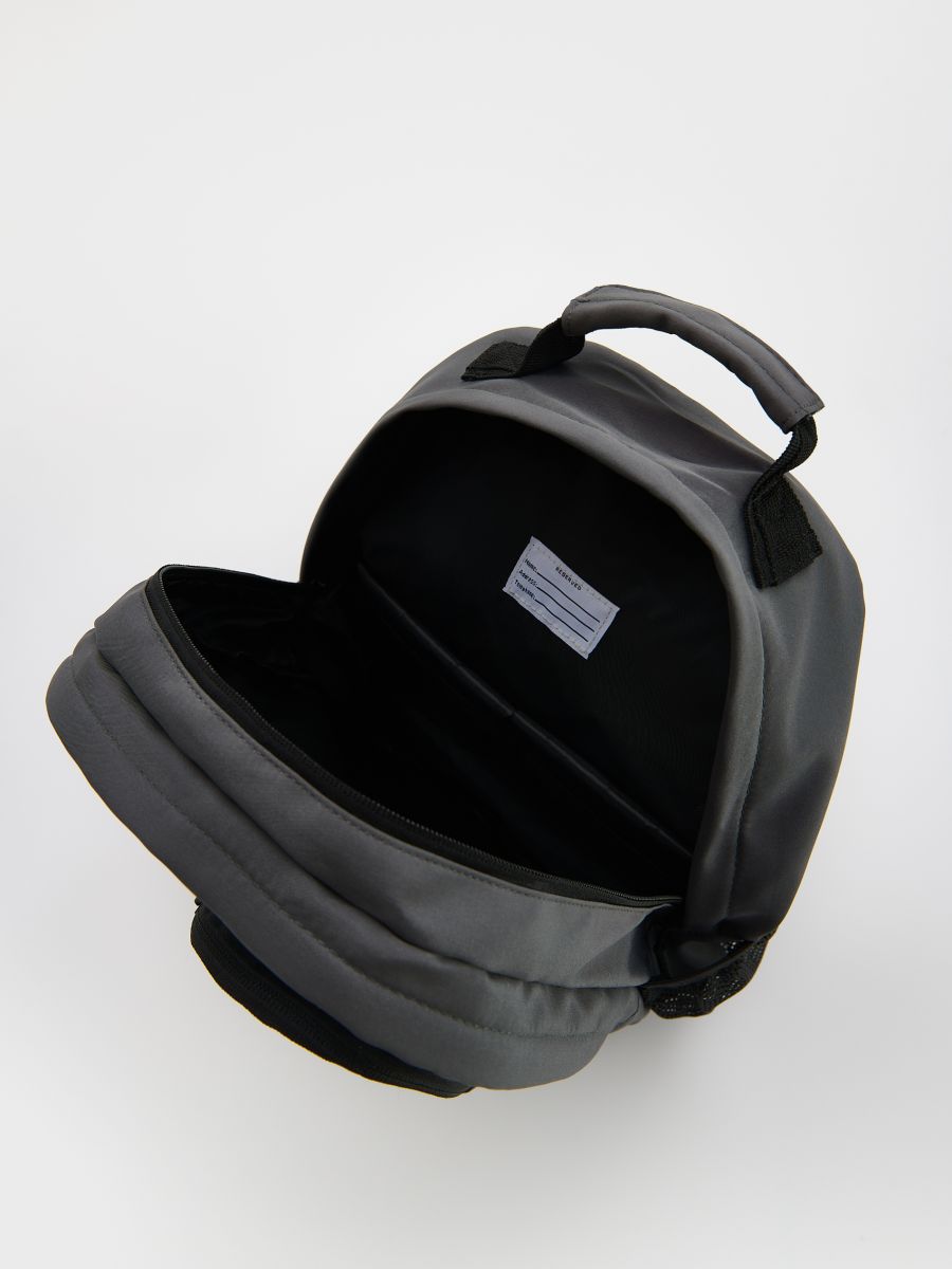 Backpack with pendant - dark grey - RESERVED - 4