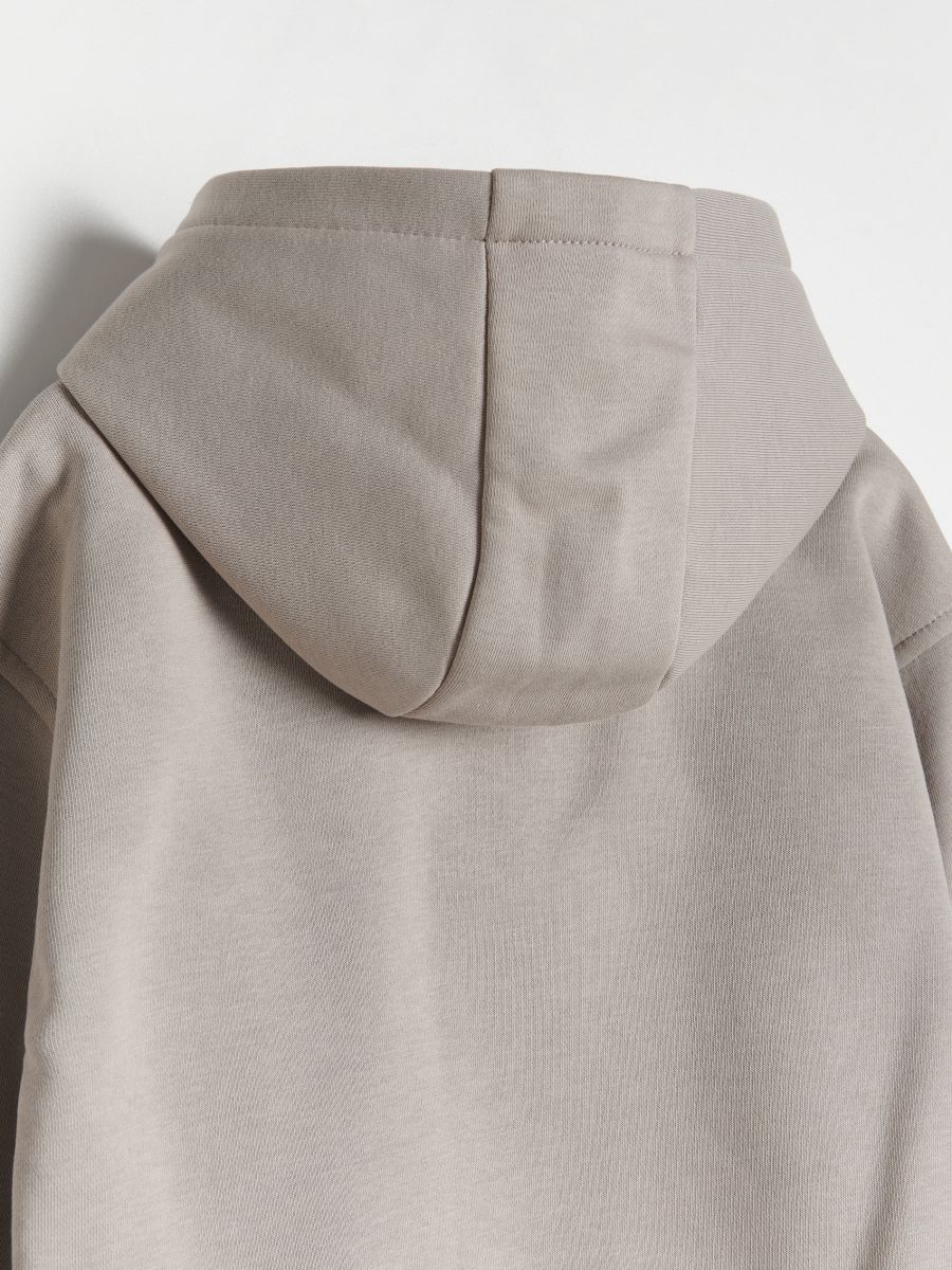 Sweatshirt with appliqué - light grey - RESERVED - 5