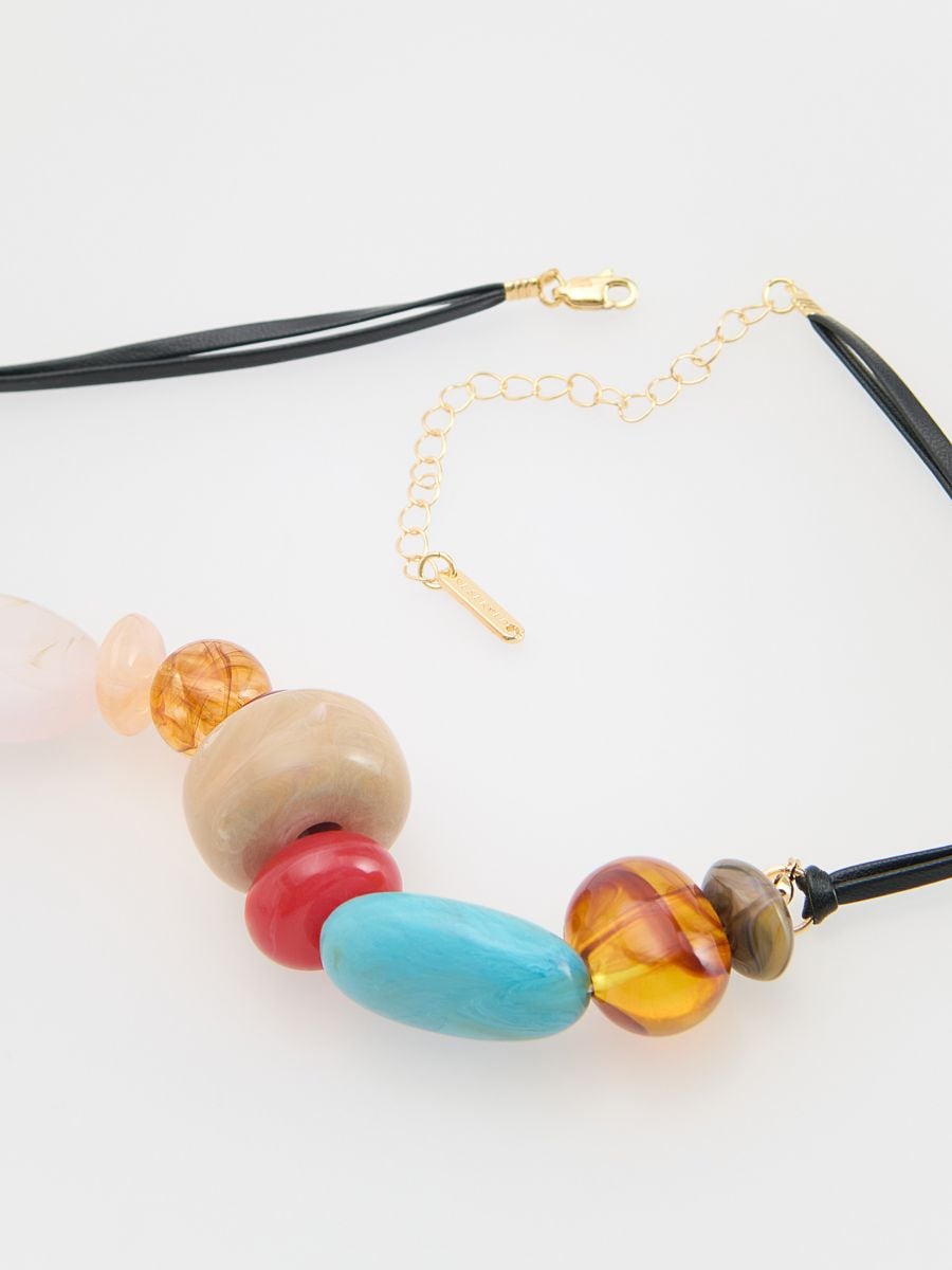 Collana con perline - multicolore - RESERVED - 2