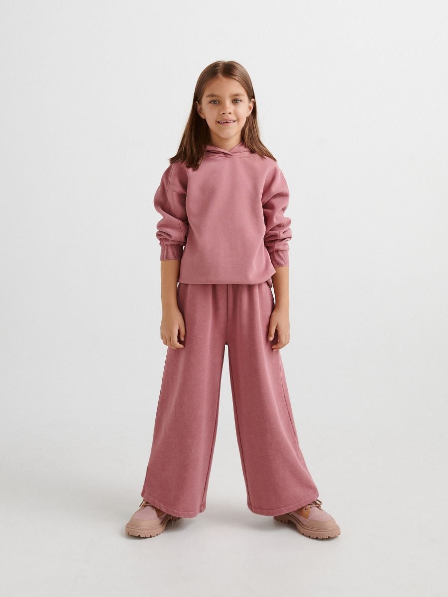 Hoodie - dusty rose - RESERVED - 5
