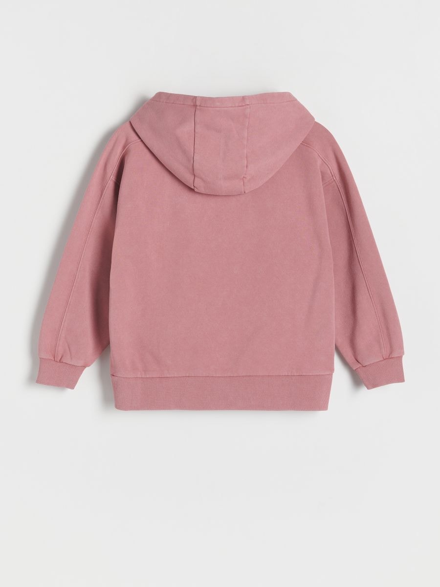 Hoodie - dusty rose - RESERVED - 4