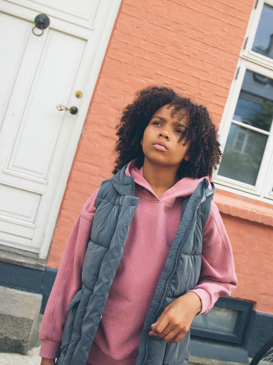 Hoodie - dusty rose - RESERVED - 7