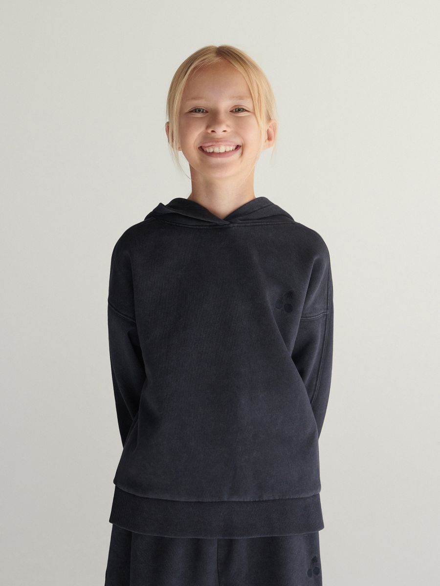 Hoodie - dark grey - RESERVED - 4