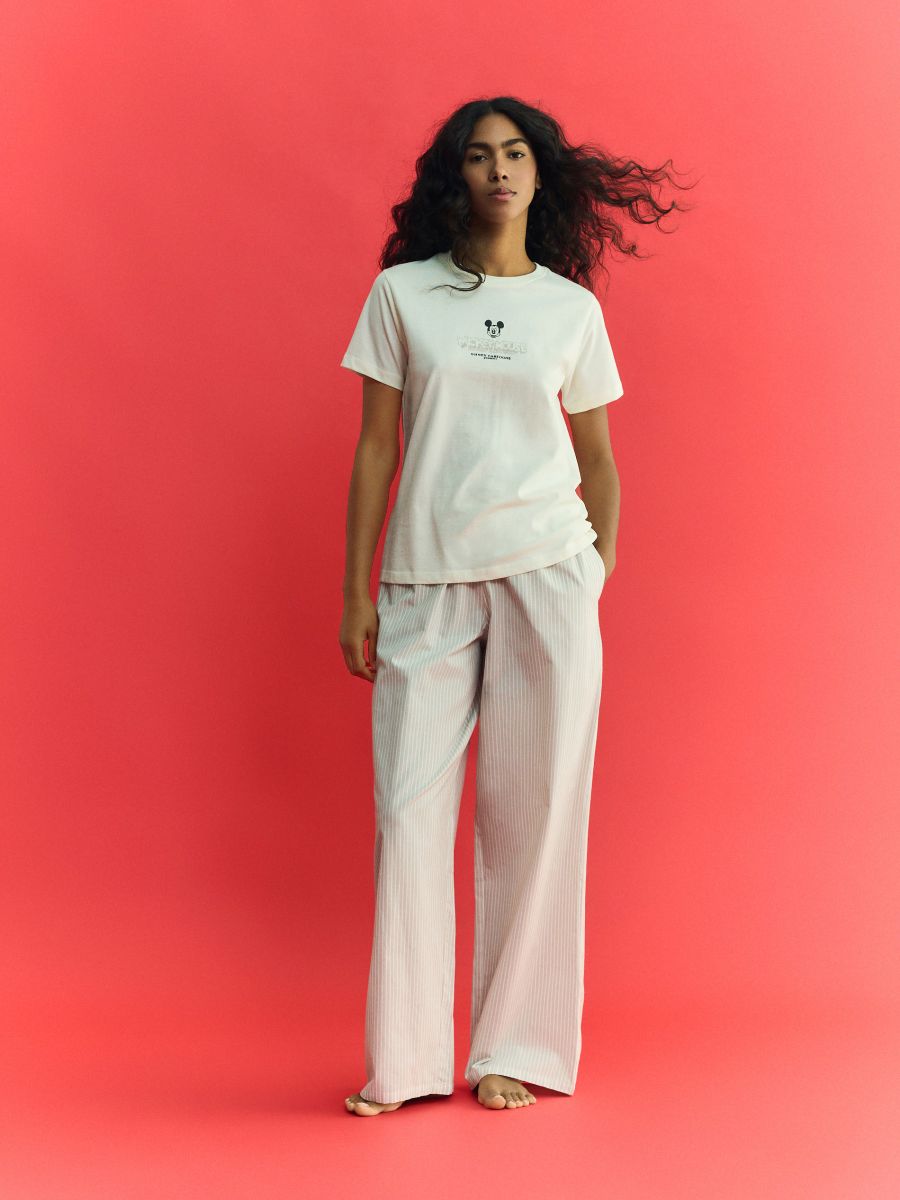 Zweiteiliger Schlafanzug Mickey Mouse - beige - RESERVED