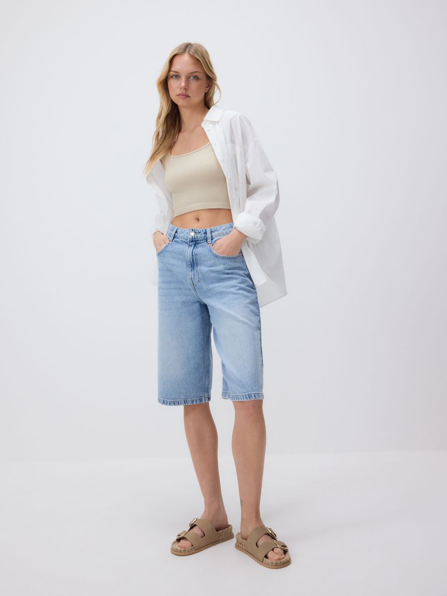Cami crop top - nude - RESERVED - 2