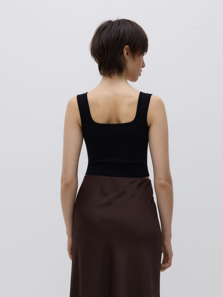 Cami crop top - black - RESERVED - 5