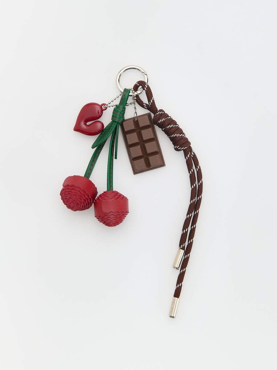 Key chain with pendants - multicolor - RESERVED - 2