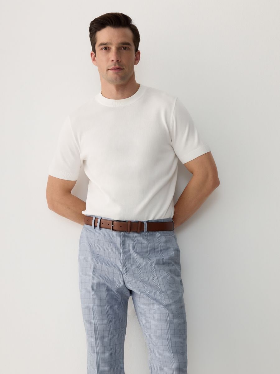 Slim suit trousers - blue - RESERVED - 2