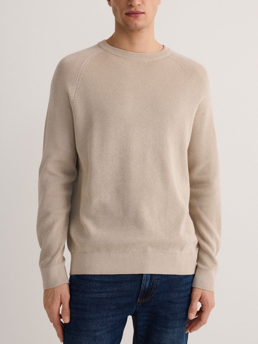Pull en coton - Beige - RESERVED - 2