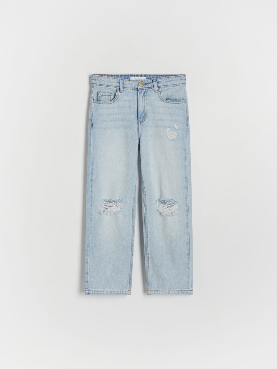 GIRLS` JEANS TROUSERS - bleu - RESERVED