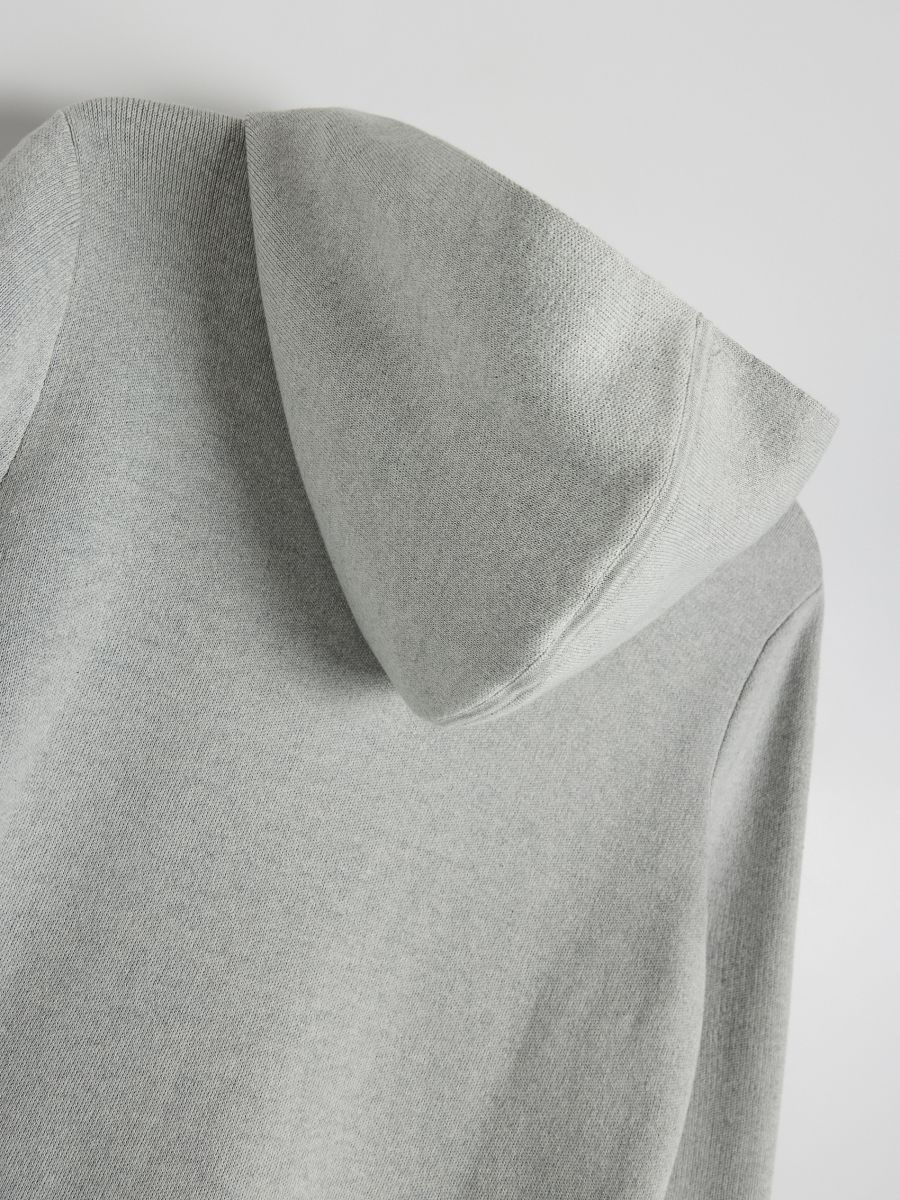 Hooded jumper - light grey - RESERVED - 7