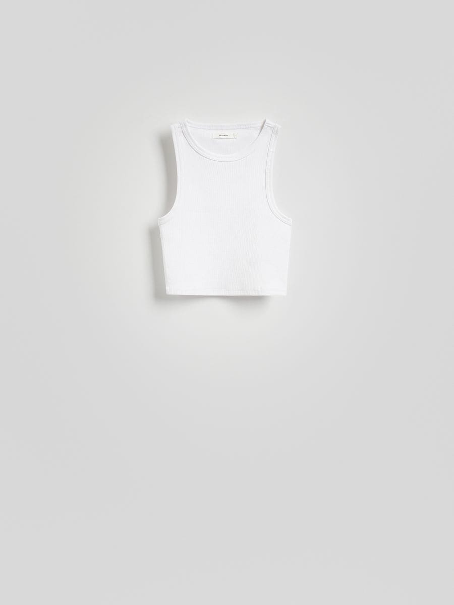 Cotton top - white - RESERVED - 5