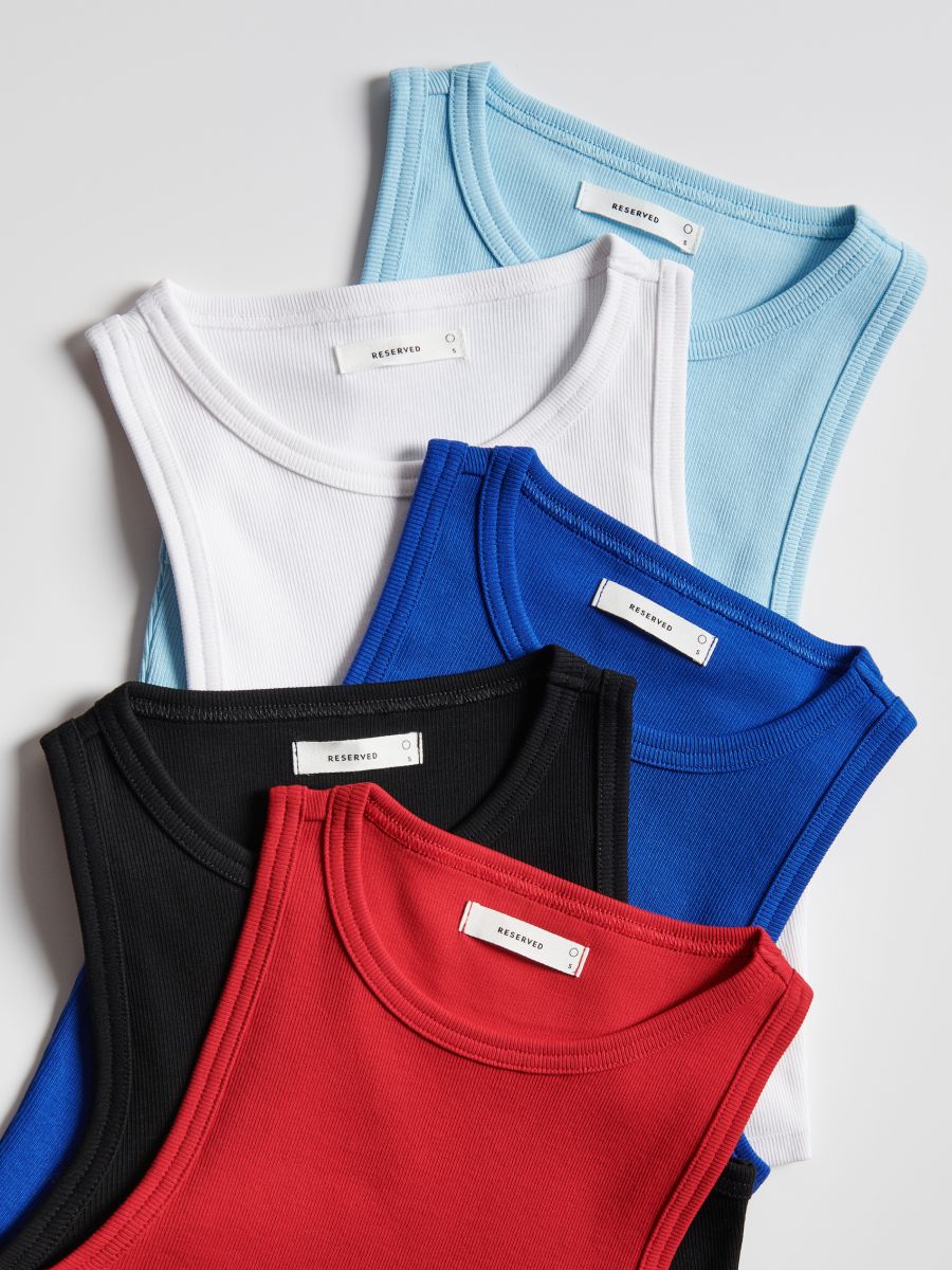 Cotton top - red - RESERVED - 2