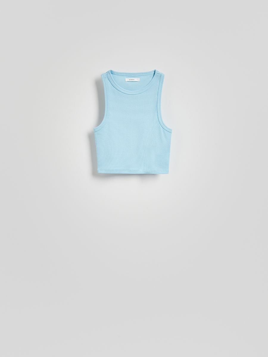 Cotton top - light turquoise - RESERVED - 4
