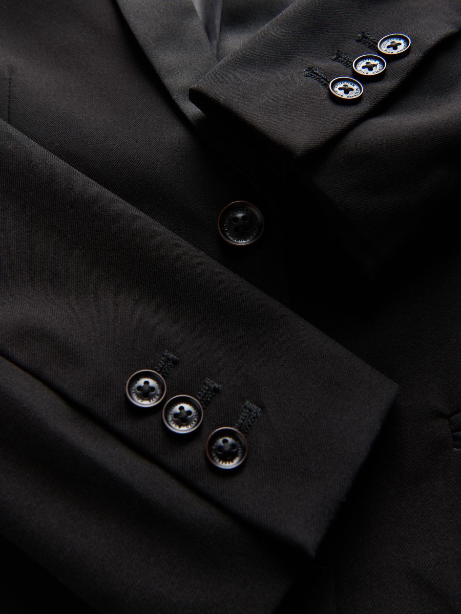 Viscose blend blazer - black - RESERVED - 4