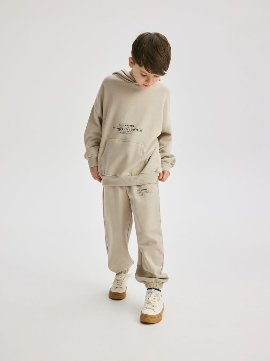 Ensemble en coton majoritaire - Beige - RESERVED - 3
