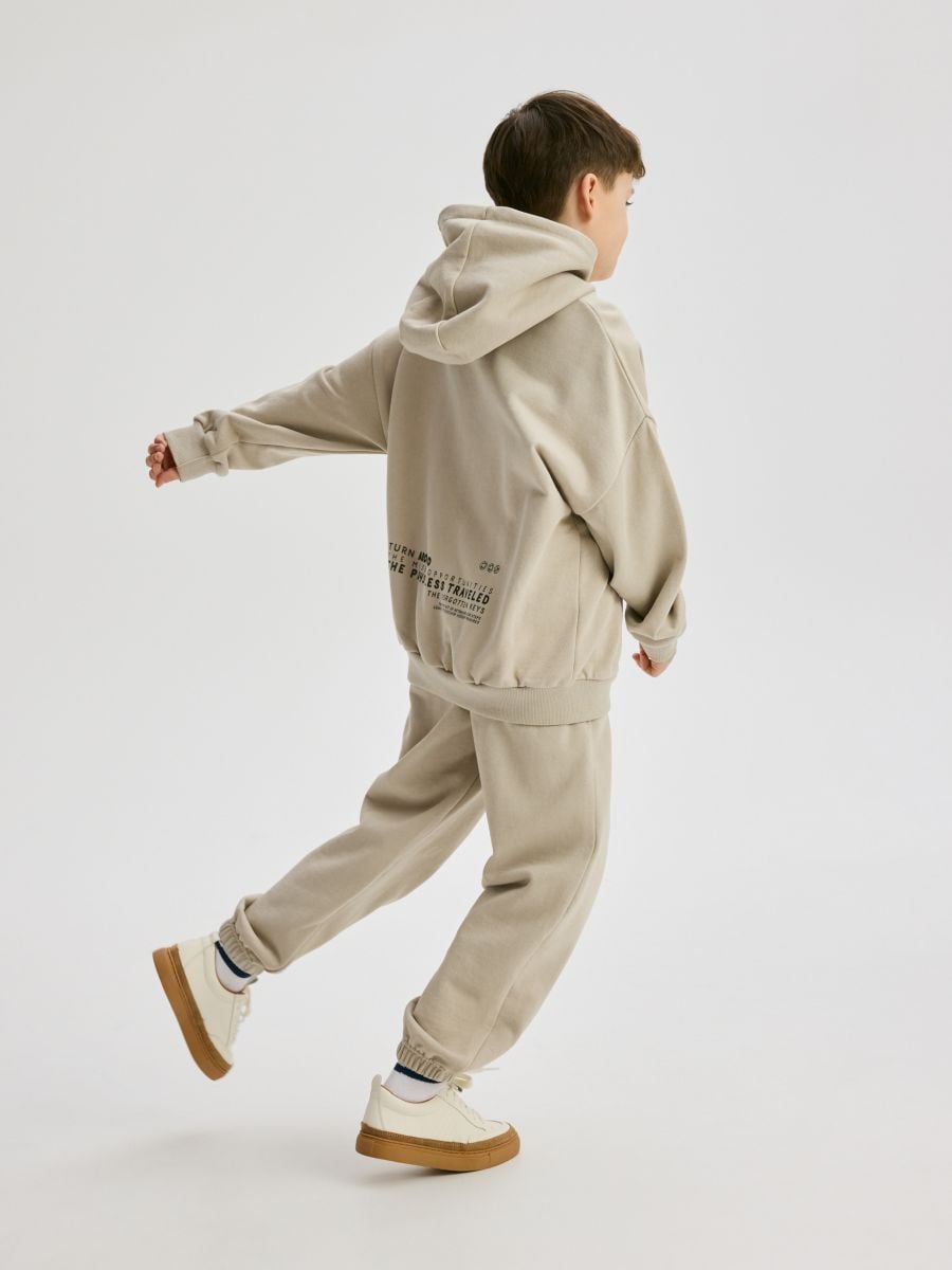 Ensemble en coton majoritaire - Beige - RESERVED - 4