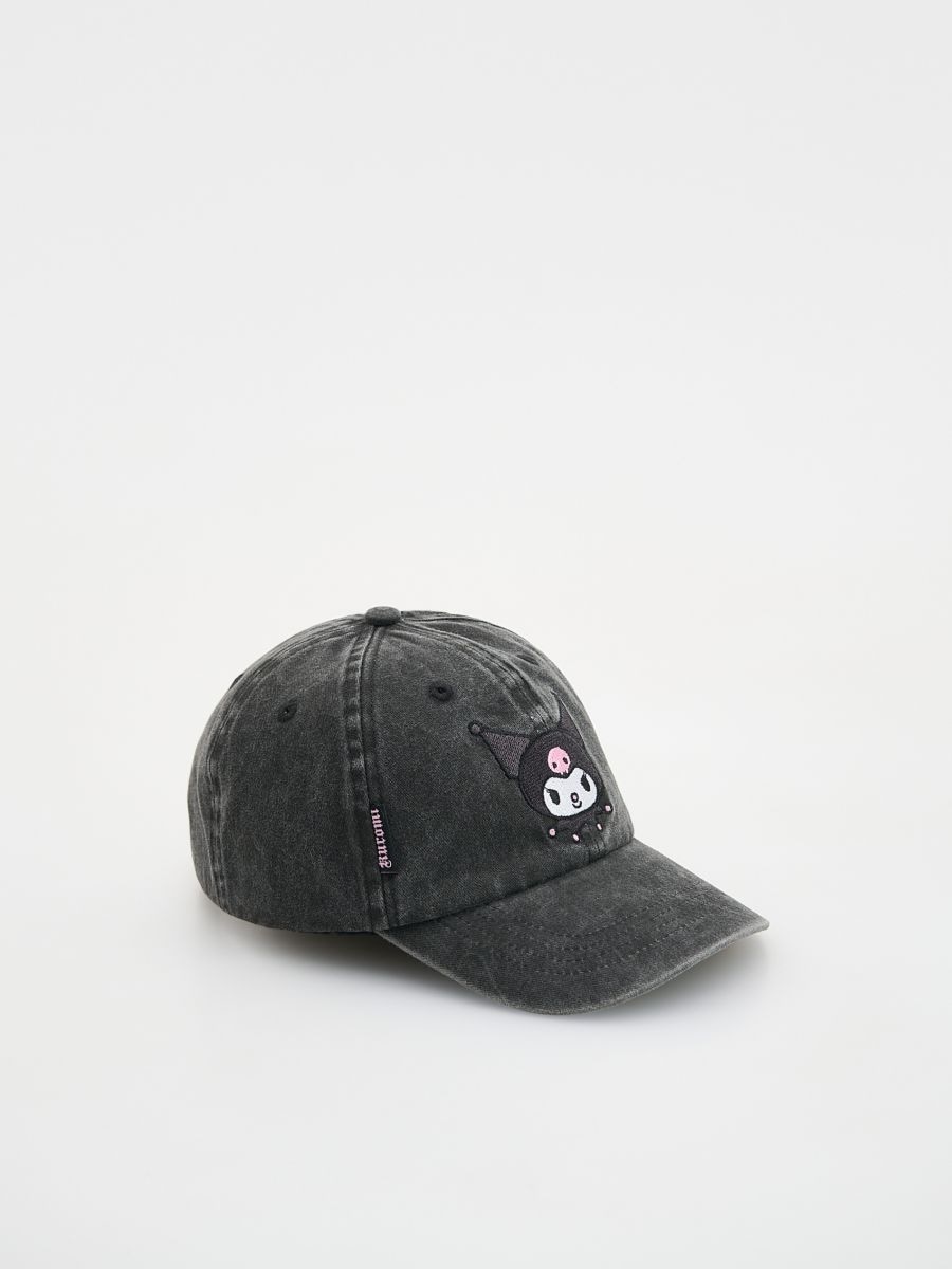 Kuromi baseball cap - black - RESERVED