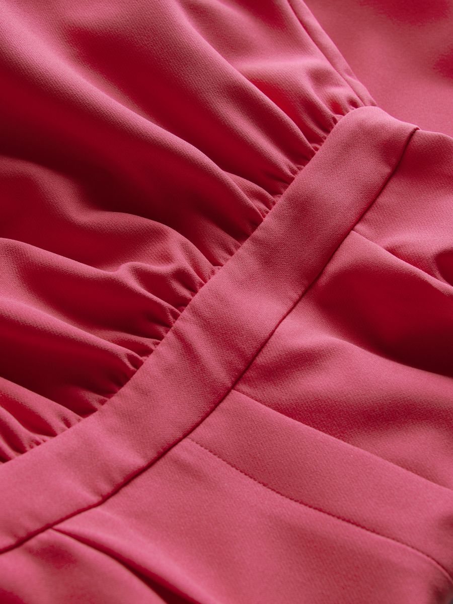 Combinaison avec col drapé - Multicolore - RESERVED - 6