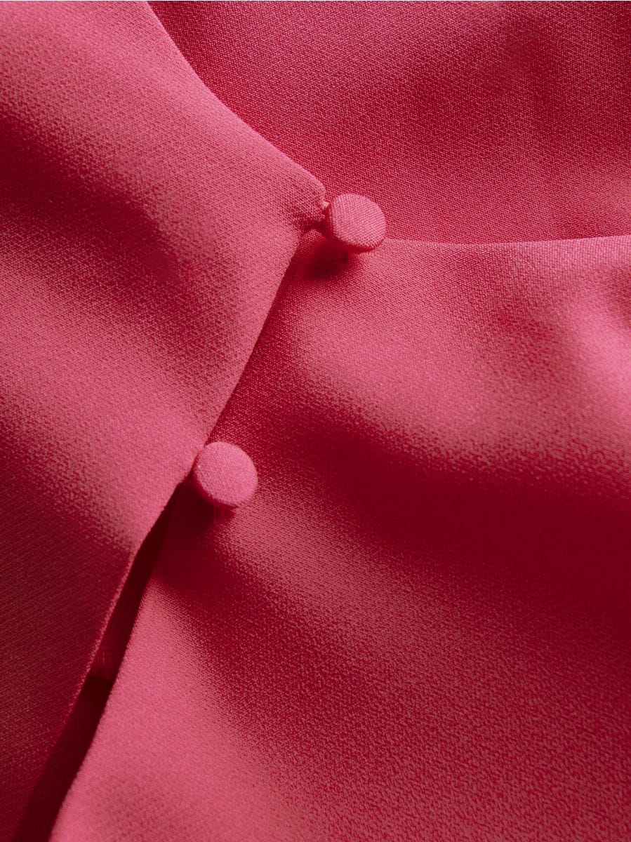 Combinaison avec col drapé - Multicolore - RESERVED - 7