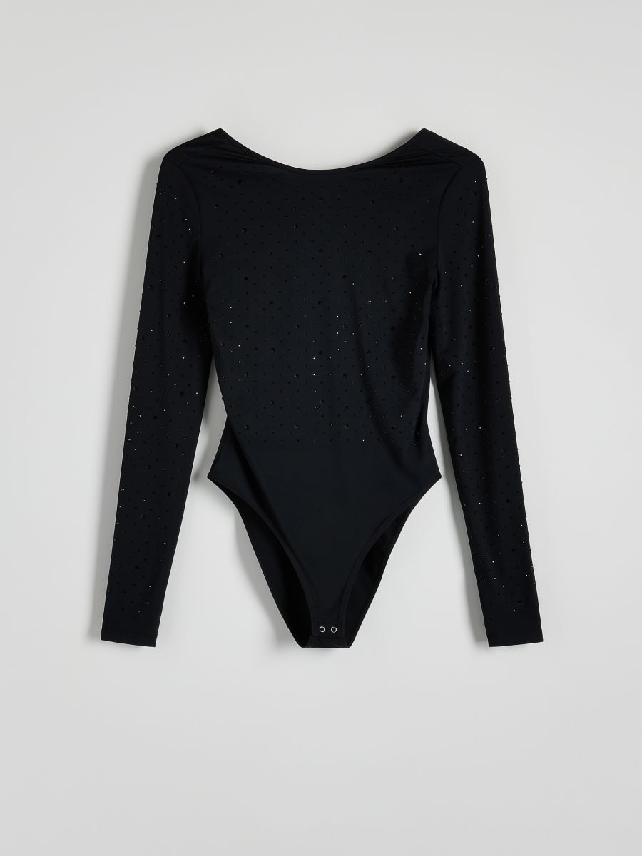 Blouse body zwart shop