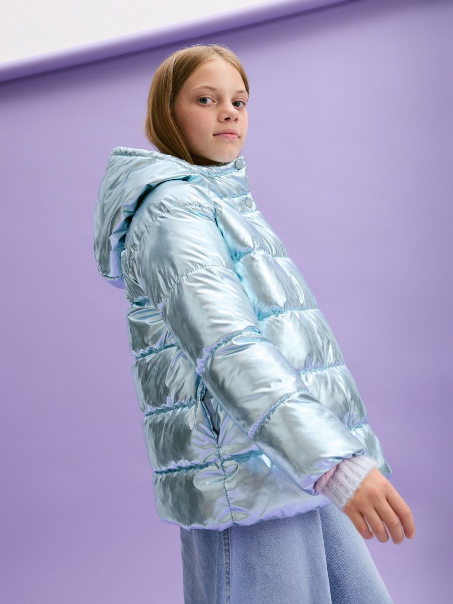 Steppjacke in Metallic-Optik - bunt - RESERVED - 5