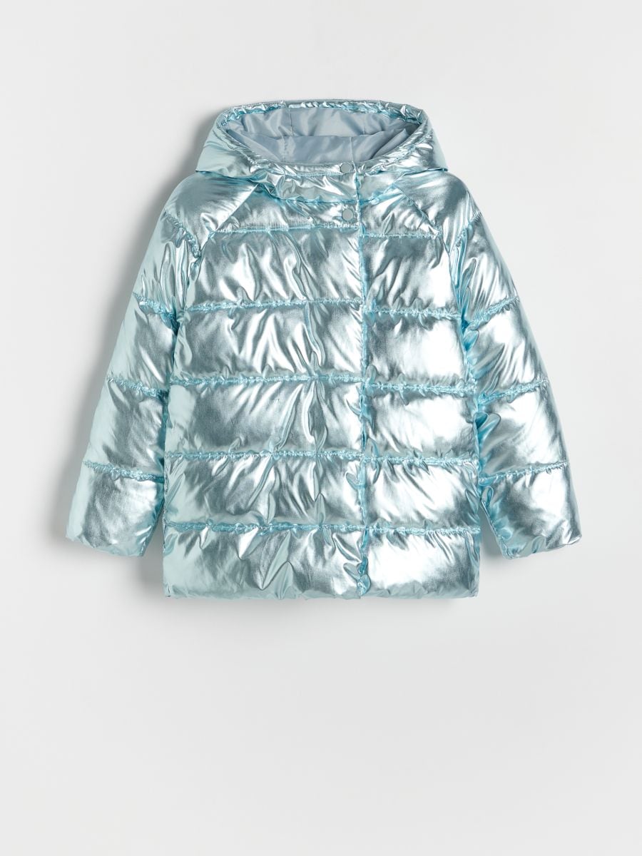 Quilted metallic jacket - multicolor - RESERVED - 2