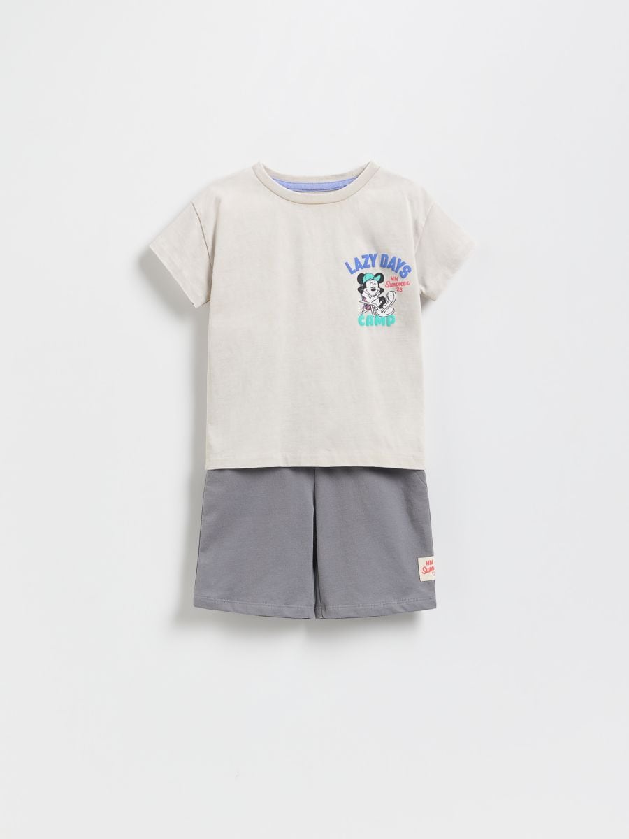 Mickey Mouse set - beige - RESERVED - 2