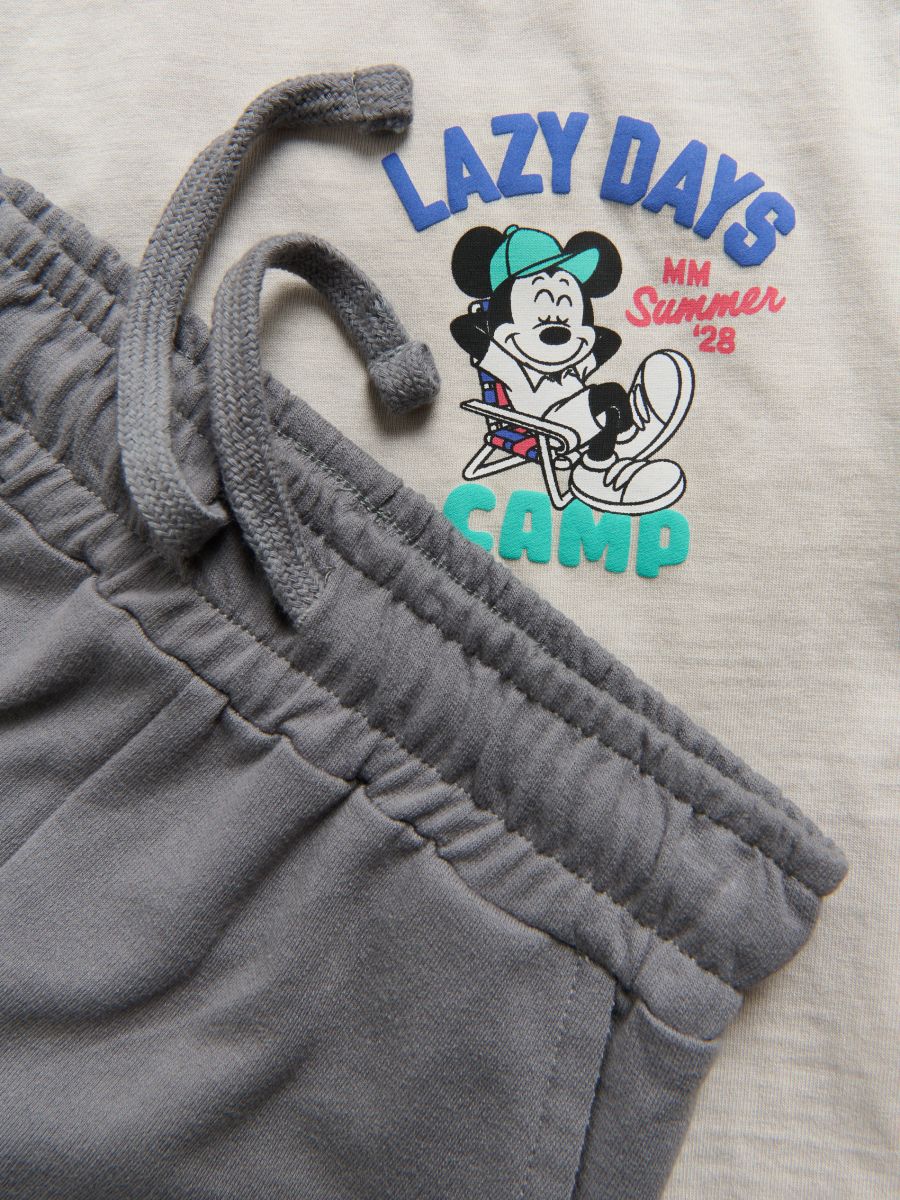 Mickey Mouse set - beige - RESERVED - 5