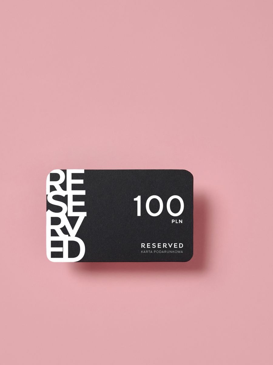 Karta podarunkowa - złamana biel - RESERVED