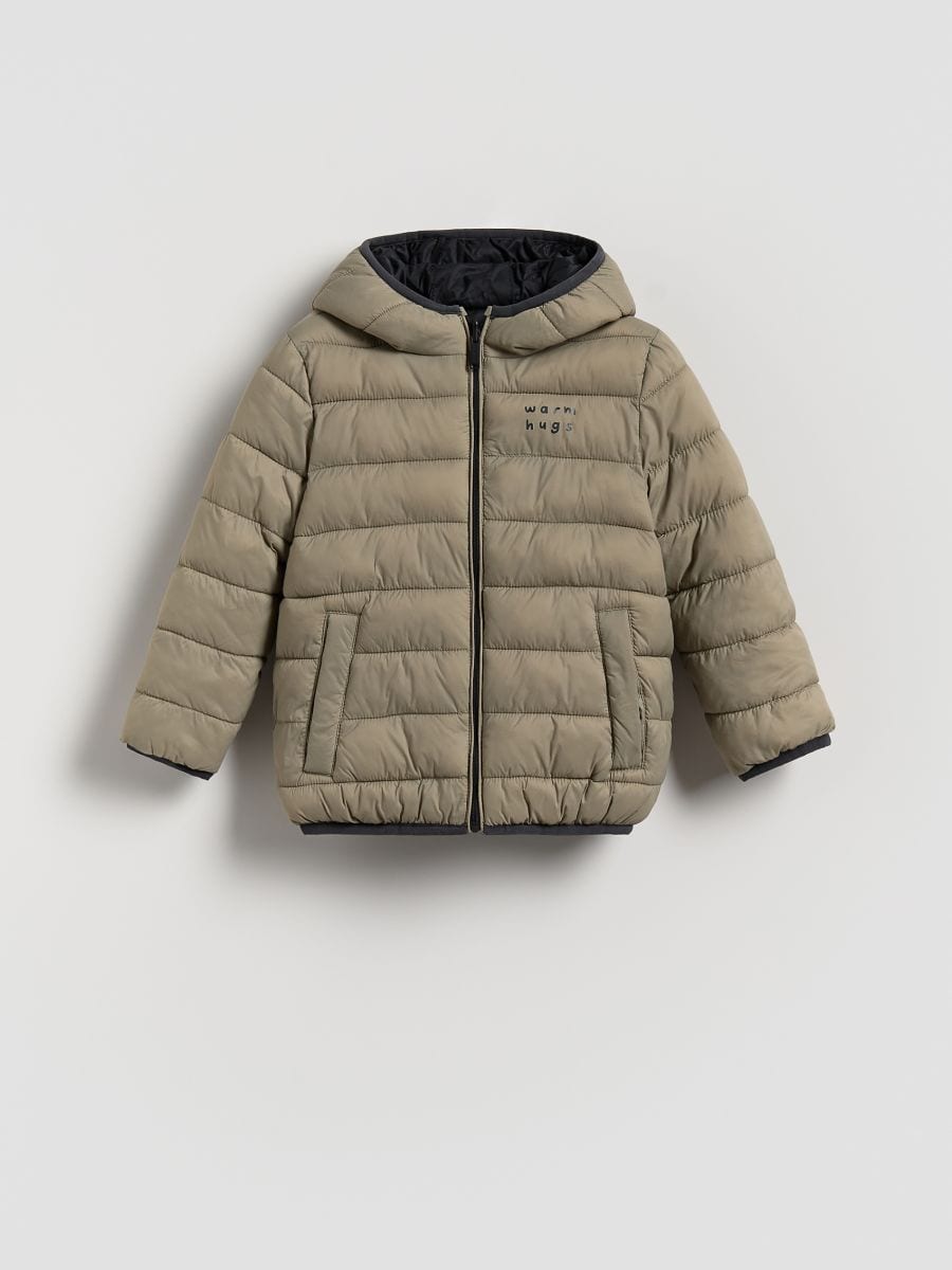 Reversible jacket - beige - RESERVED