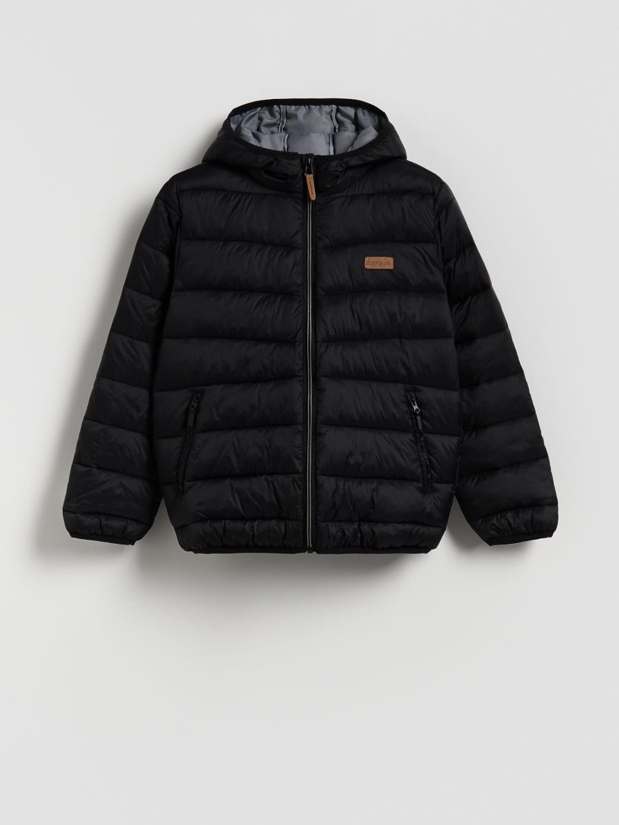 Quilted jacket - black - RESERVED