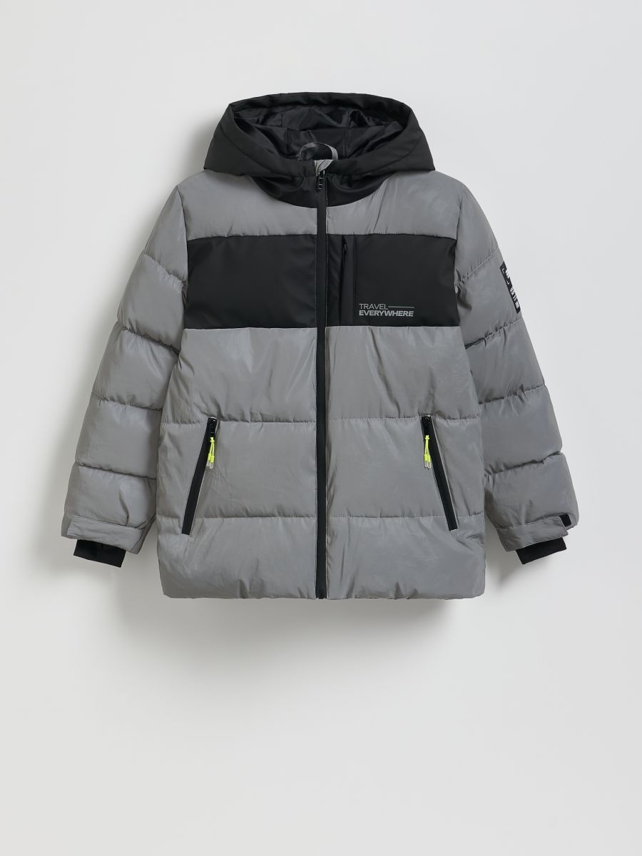 Isoleeritud vihmamantel - helehall - RESERVED