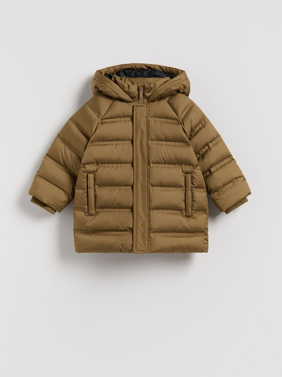 Daunen-Steppjacke - beige - RESERVED