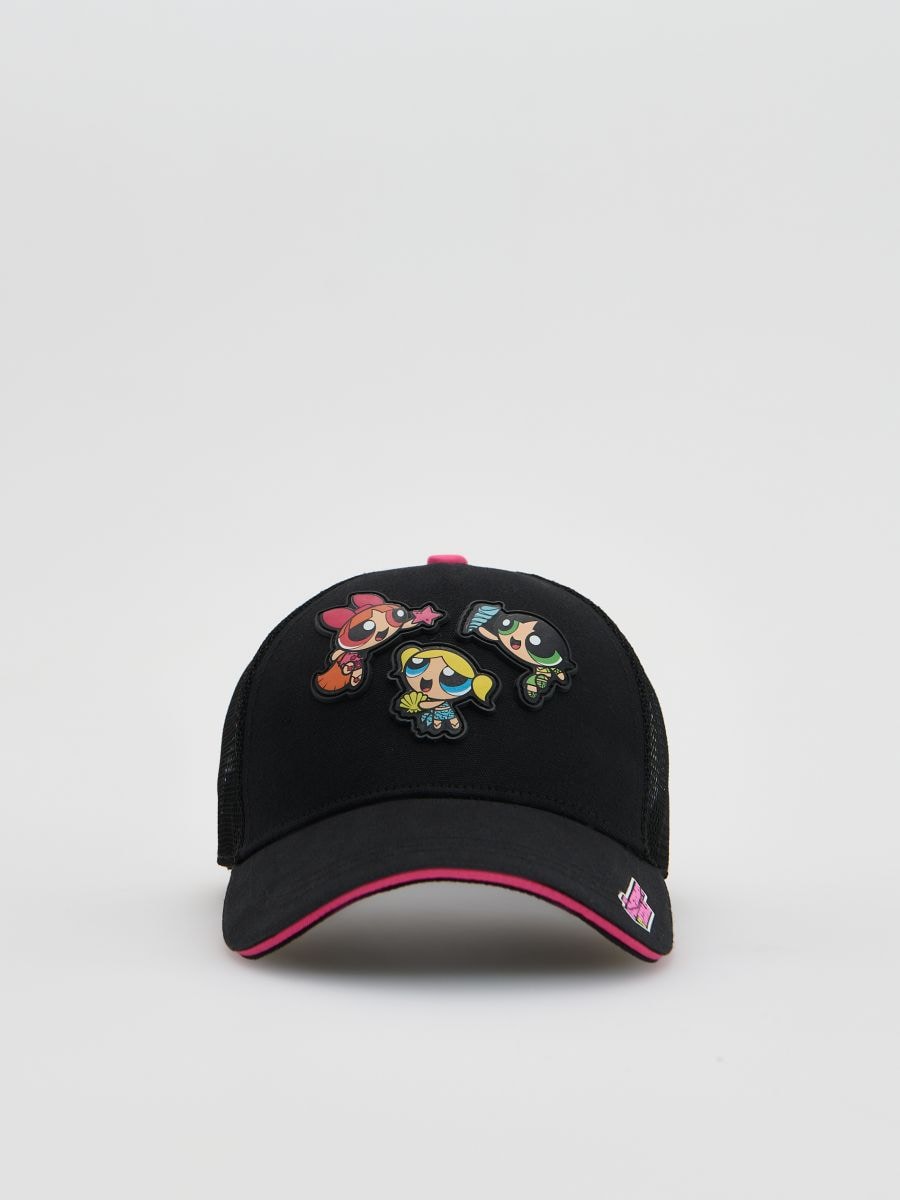 Cappellino con visiera Powerpuff Girls - nero - RESERVED