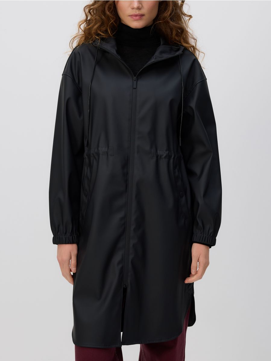 Hooded jacket - black - RESERVED