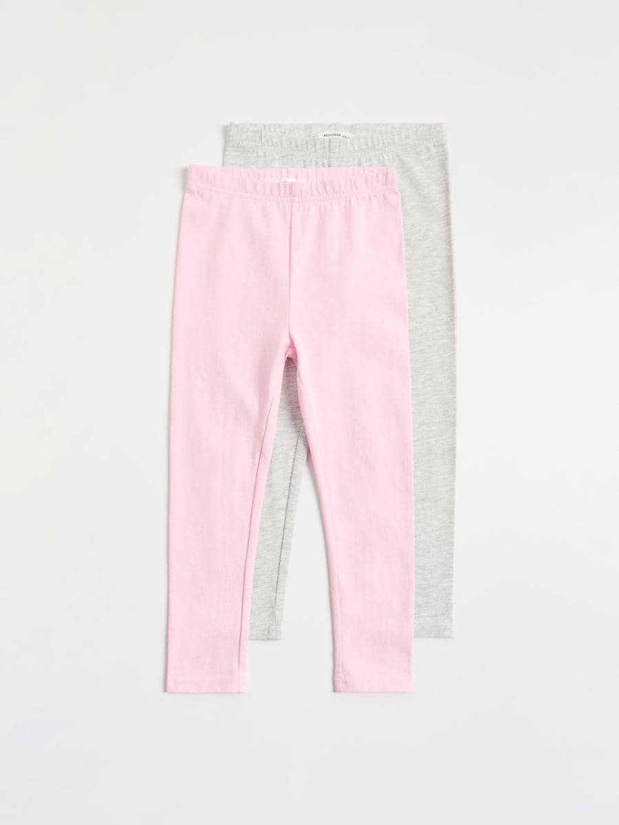 Set van 2 legging met hoog katoengehalte - meerkleurig - RESERVED - 3