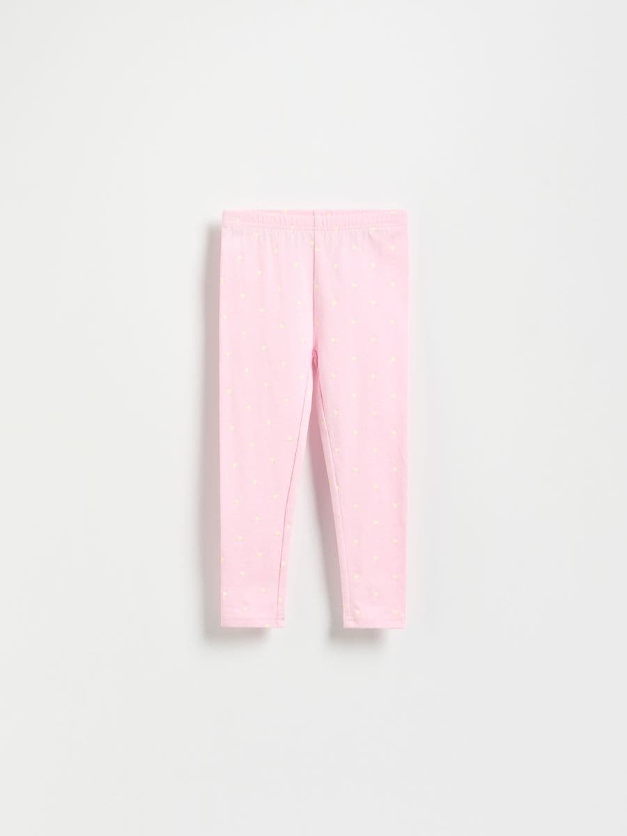 Leggings mit hohem Baumwollanteil, 2er-Pack - bunt - RESERVED - 4